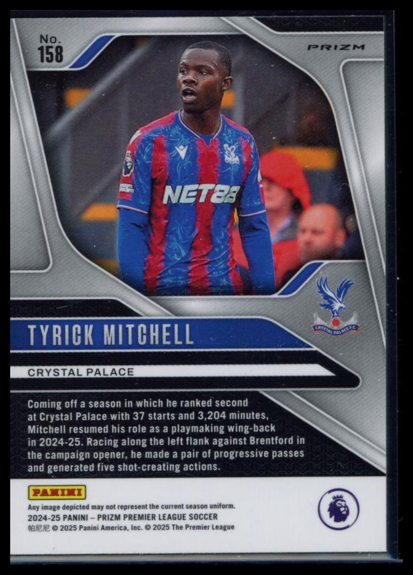 2024-25 Panini Prizm Premier League - Tyrick Mitchell #158 Silver Prizm